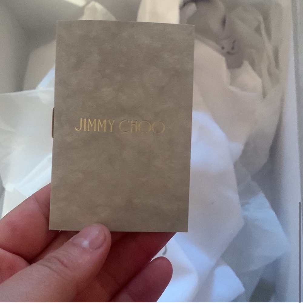 JIMMY CHOO PINK SMOKEY PUMP - Picture 4 of 6